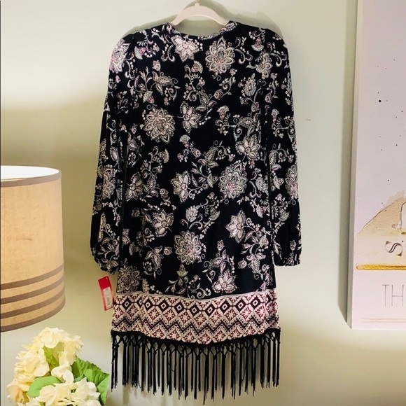 Xhilaration Frill Bottom Dress NWT Size XS - Picture 3 of 8